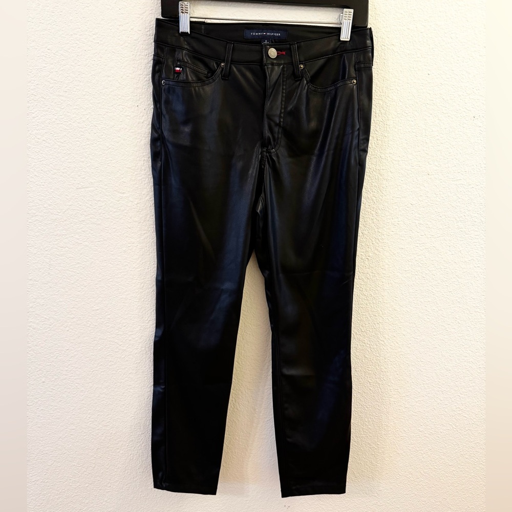 Tommy Hilfiger Faux Leather Pants